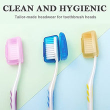 5 Pieces Travel Portable Toothbrush Head Covers Toothbrush Protective Case