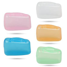 5 Pieces Travel Portable Toothbrush Head Covers Toothbrush Protective Case