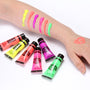 5Pcs Body Paint Pigments Facial Neon Fluorescent Party Festival Bar Halloween Cosplay Makeup Kids Face Paint UV Glow Painting