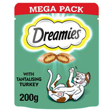 6 x 200g Dreamies Cat Treats with Turkey Mega Pack