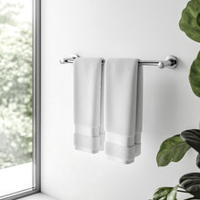 60cm Single Double Towel Rail Rack Holder Wall Mounted Bathroom