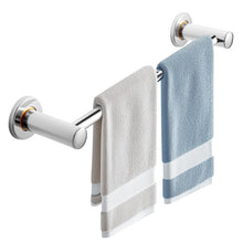 60cm Single Double Towel Rail Rack Holder Wall Mounted Bathroom