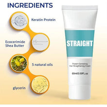 60ml Protein Corrective Smoothing Cream, Nourishing and Fast Smoothing Smoothing Cream with Collagen for All Hair (3PC)