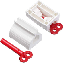 6pcs Rolling Tube Toothpaste Squeezer Toothpaste Seat Holder Stand