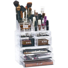 (7 Drawer) Masters & Burrell Clear Acrylic Makeup Organiser