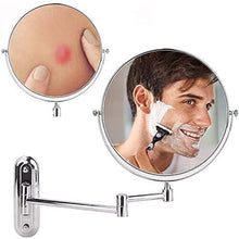 8 Inches 10X Magnifying Bathroom Makeup Mirror, Wall Mounted Mirror