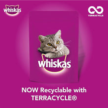 80pc Whiskas 1+ Cat Food Pouches Meat Selection In Gravy