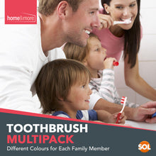 8pk Toothbrush Multipack | Multi-Coloured Toothbrushes