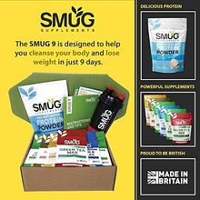 9 Day Diet and Detox Package by SMUG Supplements Weight Loss Plan with Green Tea Garcinia Cambogia Active Blend Aloe Vera Psyllium Husk and Low