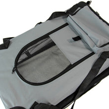 Actiaspet Fabric Pet Carrier Grey Large 67154