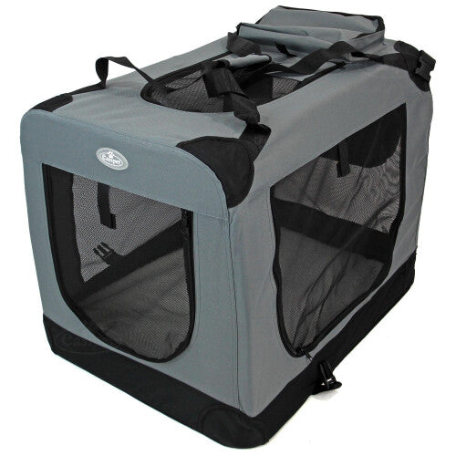 Actiaspet Fabric Pet Carrier Grey Large 67154