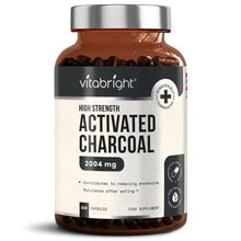 Activated Charcoal Capsules - 250 Capsules - 2004mg per Serving of 6 Capsules - from Natural Coconut Shell - for Indigestion, Bloating, Excessive