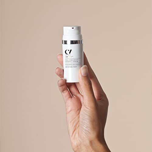 Age Defy+ Collagen Boost Vitamin C Serum 30ml | Natural & Organic Anti-Ageing Facial Serum by Cha Vøhtz | Vitamin C & Hyaluronic Acid Serum | Paraben