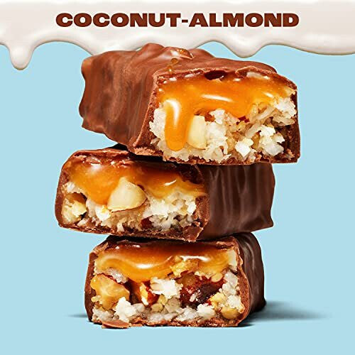 ahead ACHIEVE | Keto Bars - 18 x 35g - Chocolate Coconut with Roasted Almonds and White Chocolate Chips - Low Carb Sugar Free*