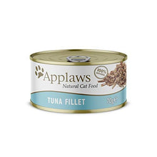 Applaws 100% Natural Wet Cat Food 70g Tuna Fillet 24 x 70g Tins