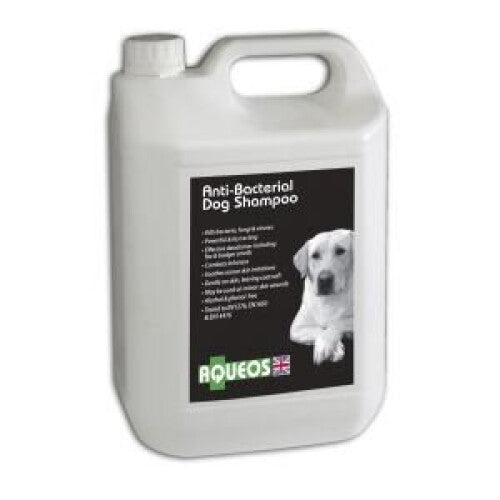 Aqueos Anti Bacterial Dog Shampoo 5L - 22998