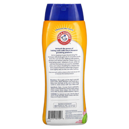 Arm & Hammer, Super Deodorising Shampoo for Pets, Kiwi Blossom, 591ml