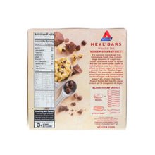 Atkins, Meal, Chocolate Chip Cookie Dough Bar, 5 Bars, 60g Each