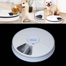 Automatic 6 Day Meal timed Pet Dog Cat Feeder Food Bowl Auto Dispenser