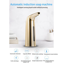 Automatic Liquid Soap Dispenser Sensor Soap Dispenser Touchless ABS Soap Dispenser for Kitchen Bathroom Cleaning 400ML