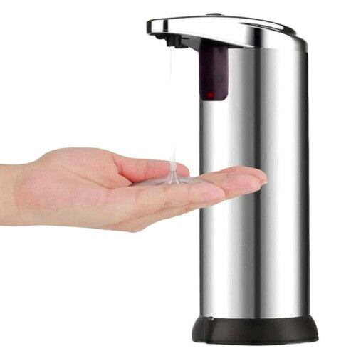 Automatic Soap Dispenser Bathroom Touchless Handsfree IR Sensor Liquid No Wash