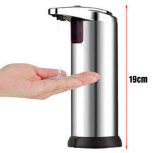 Automatic Soap Dispenser Bathroom Touchless Handsfree IR Sensor Liquid No Wash