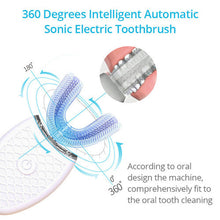 Automatic Sonic Electric Toothbrush U-Shaped Wireless Whitening Brush