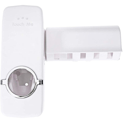 Automatic Toothpaste Dispenser Squeezer With Toothbrush Holder