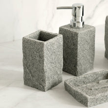 Bathroom Accessories Set Imitati Granite Resin Iiquid Soap Dispenser Toothbrush Holder Cup Soap