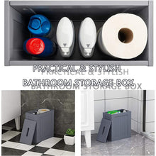 Bathroom Furniture Cabinet Toilet Paper Roll Holder Storage Cupboard G