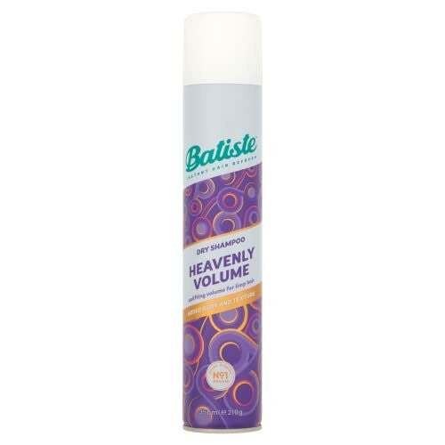 Batiste Heavenly Volume - 2-in-1 Dry Shampoo for Volume and Body - No Stickiness, No Water Required - Cruelty Free - 350ml