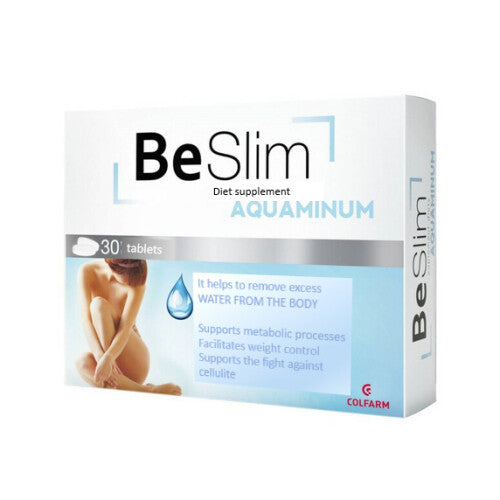 Be Slim Aquaminum SLIMMING WEIGHT LOSS Hydrominum 30 tab