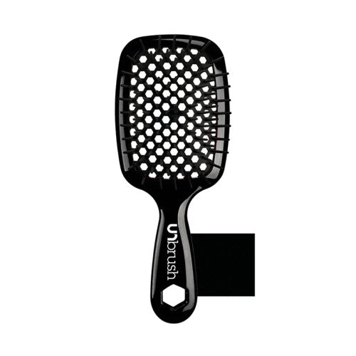 (Black) Hair Comb Climb Ventilation Massage Hollowing Out Hairbrush Untangle Unknot Undo Brush