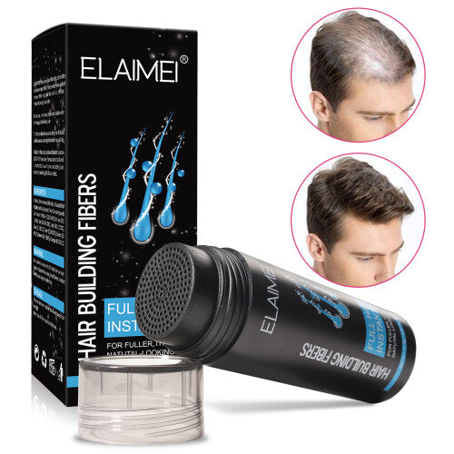 (Black) Hair Fibre Powder Hair Fibers Spray Hair Beauty & Hair Tightening