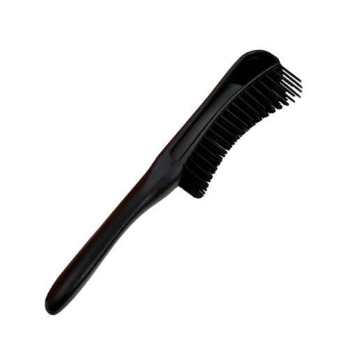 (Black) Massage Comb Scalp Massager Anti-tie Knot Detangle Hair Brush Hairdressing Tool