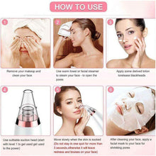 Blackhead Remover Vacuum Pore Cleaner Facial Acne Spot Deep Suction