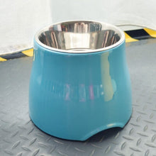 (Blue, 16x8.5cM) Feeder Drinking Bowls for Dogs Cats Pet