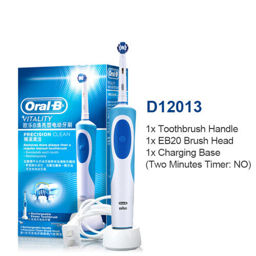 (Blue D12013) Oral B Electric Toothbrush VITALITY Braun D12 D12S