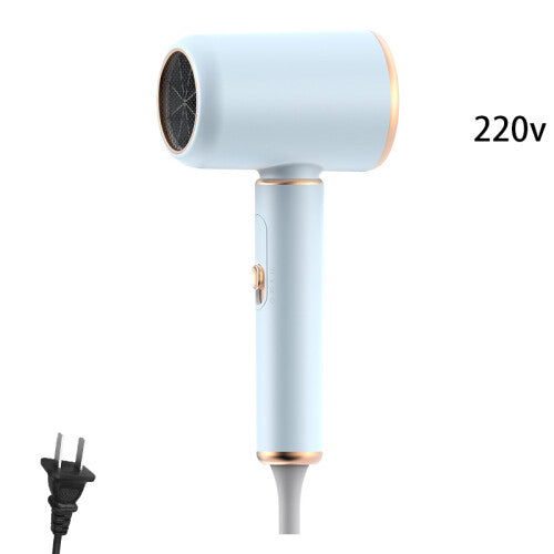 (Blue) Hair Dryer Whitepurpleblue Fashionable Tshape Highpower 1200w Household 220v