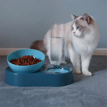 (Blue, S) Pet Bowls Dog Feeder Drinking Dish Cat Puppy Feeding Supplies