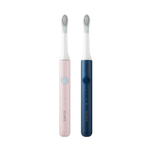 (BLUE) sonic electric toothbrush soft bristle toothbrush