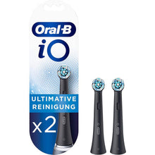 Braun Oral-B 4210201319832 iO Black Ultimate Cleaning Toothbrush Heads for Sensational Mouth Feeling 2 Pieces