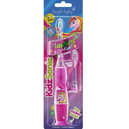 Brush-Baby KidzSonic Unicorn Electric Toothbrush - 3+ Years