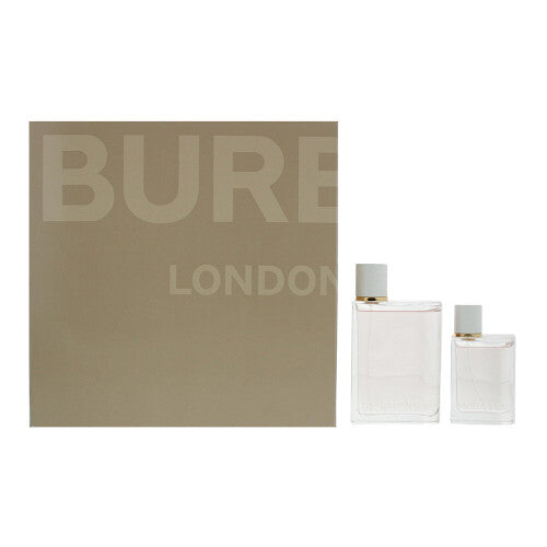 Burberry Her Blossom Eau De Toilette 2 Piece Gift Set: Eau De Toilette 100ml - Eau De Toilette 30ml For Her