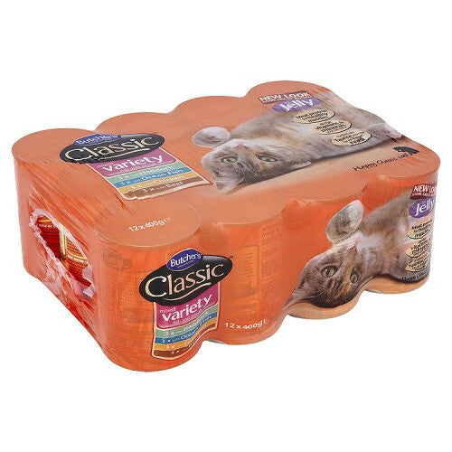 Butcher's Classic Cat Variety Pack Mixed 12x400g (Pack of 12)