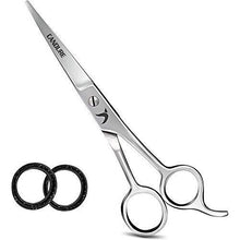 Candure Hairdressing Barber Hair Scissor for Professional Hairdressers Barbers Stainless Steel Hair Cutting Shears - For Salon Barbers, Men, Women,