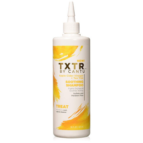 Cantu Txtr By Apple Cider Vinegar + Tea Tree Soothing Shampoo - 16 Fl Oz, 16 Oz