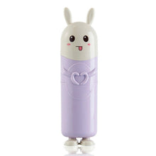 Cartoon Children Toothbrush Box Baby Fashion Bunny Tooth Box Travel Toothbrush(Purple   )