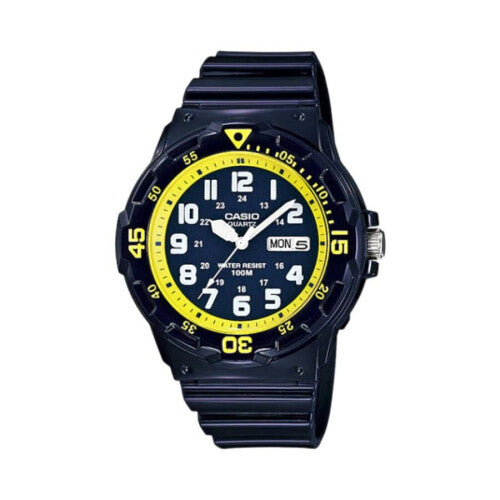 CASIO Men's Water Resistant Analog Watch MRW-200HC-2BVDF