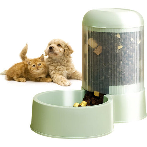 Cat and Dog Dry Food Dispenser, Automatic Dry Food Dispenser, Pet Food Dispenser, for Small and Large Dogs, Cats